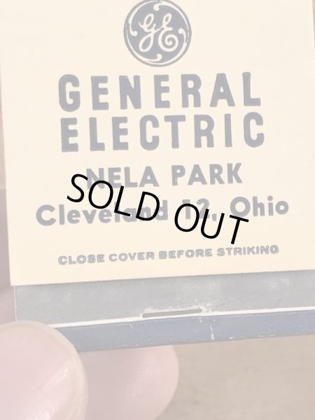 ゼネラルエレクトリック ビンテージ マッチブック 企業物 70年代