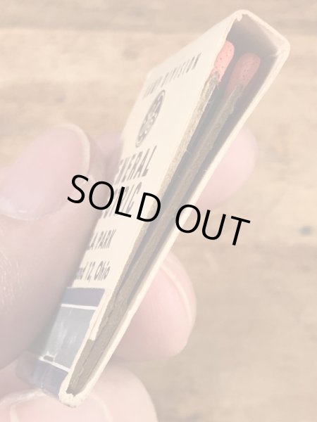 ゼネラルエレクトリック ヴィンテージ マッチブック 企業物 70’s