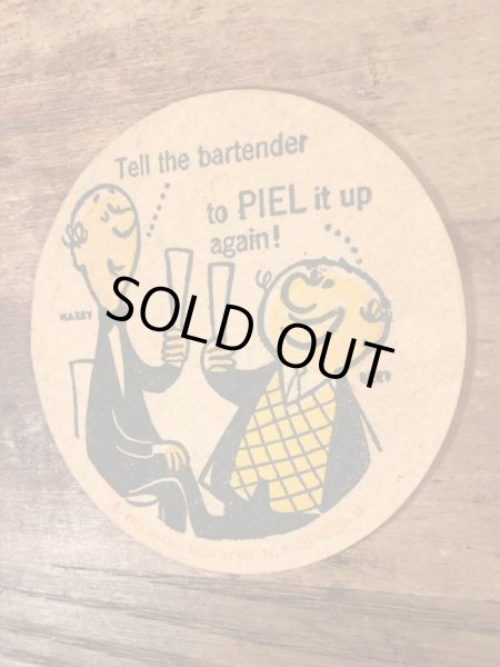 Bert & Harry　ヴィンテージ　コースター　アドバタイジングキャラクター　企業物　60’s