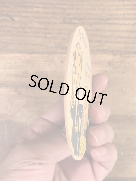 Piels Beer　ビンテージ　コースター　アドバタイジングキャラクター　企業物　60年代