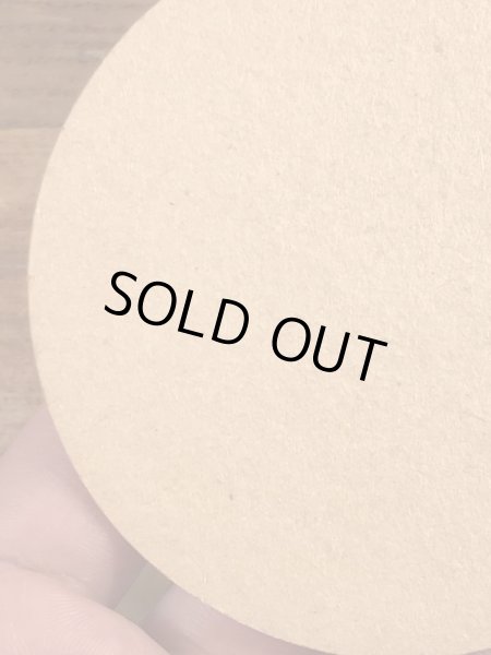 ピールズビール　ヴィンテージ　コースター　企業キャラクター　ノベルティ　60’s