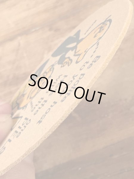 バート＆ハリー　ヴィンテージ　コースター　企業キャラクター　ノベルティ　60’s