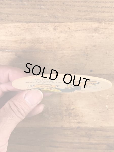 バート＆ハリー　ヴィンテージ　コースター　アドバタイジングキャラクター　企業物　60’s