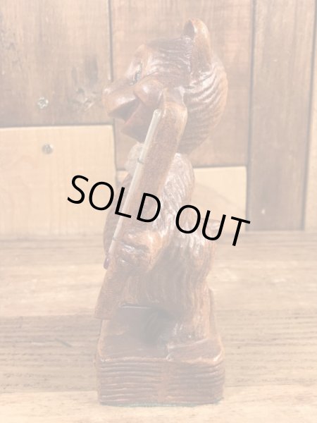 クマ　ヴィンテージ　サーモメーター　置物　50’s