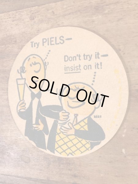 Bert & Harry　ヴィンテージ　コースター　企業キャラクター　ノベルティ　60’s