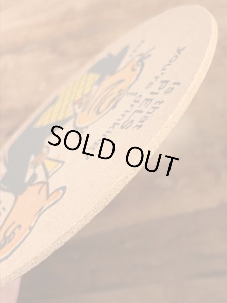 バート＆ハリー　ヴィンテージ　コースター　アドバタイジングキャラクター　企業物　60’s