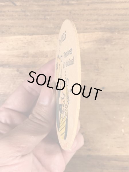 バート＆ハリー　ビンテージ　コースター　アドバタイジングキャラクター　企業物　60年代