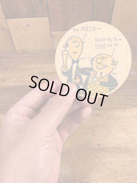 Bert & Harry　ヴィンテージ　コースター　企業キャラクター　ノベルティ　60’s