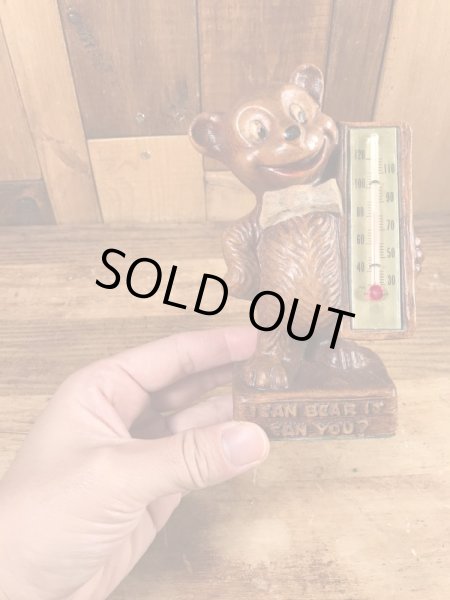 クマ　ヴィンテージ　サーモメーター　置物　50’s