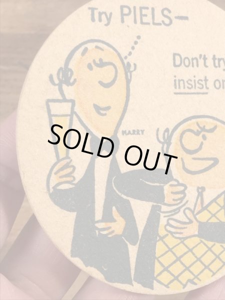 Bert & Harry　ヴィンテージ　コースター　企業キャラクター　ノベルティ　60’s