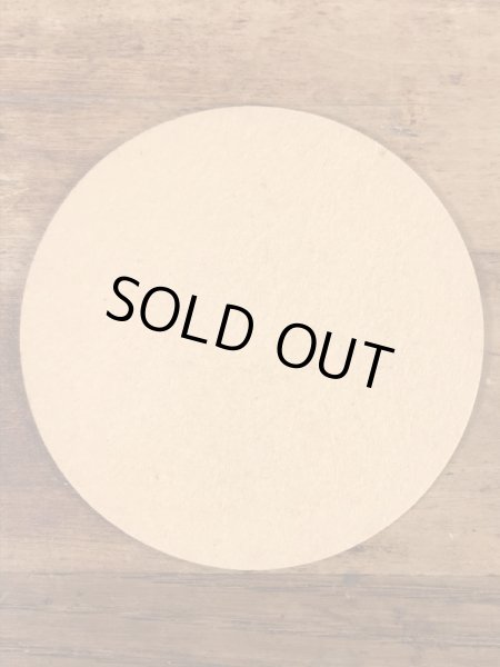 ピールズビール　ヴィンテージ　コースター　企業キャラクター　ノベルティ　60’s