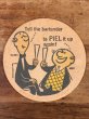 Piels Beer　ビンテージ　コースター　企業キャラクター　ノベルティ　60年代