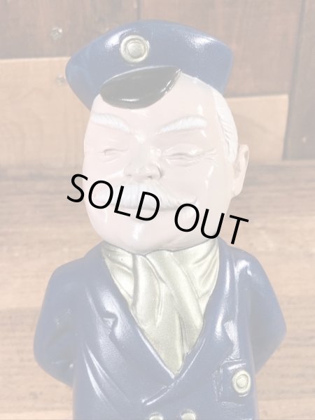 キャプテンマリン　ビンテージ　コインバンクドール　アドバタイジングキャラクター　企業物　70年代