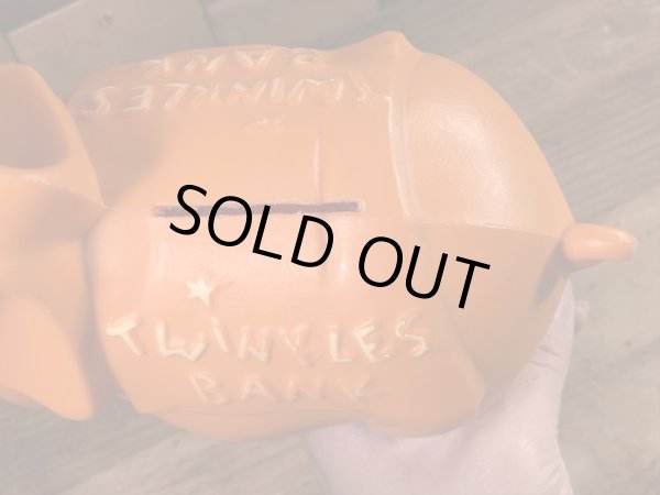 Twinkles　ヴィンテージ　貯金箱フィギュア　企業キャラクター　ノベルティ　60’s