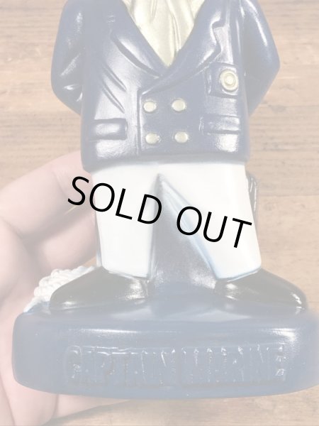 キャプテンマリン　ヴィンテージ　貯金箱フィギュア　企業キャラクター　ノベルティ　70’s