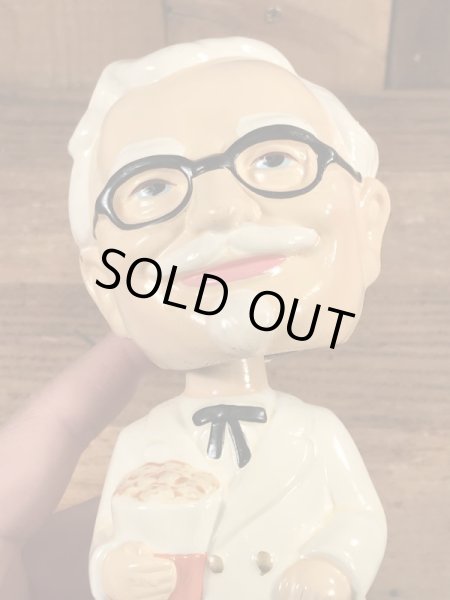 ケンタッキーフライドチキン　ビンテージ　ボビングヘッド　アドバタイジングキャラクター　企業物　60年代