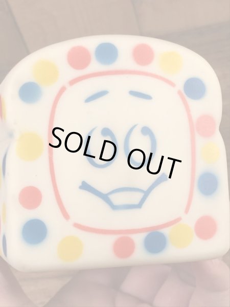 ワンダーブレッド ヴィンテージ 貯金箱 企業キャラクター ソフビ 70’s