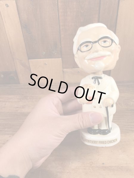 カーネルサンダース　ヴィンテージ　首振り人形　企業キャラクター　ノベルティ　60’s