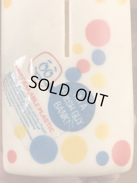 ワンダーブレッド ヴィンテージ 貯金箱 企業キャラクター ソフビ 70’s