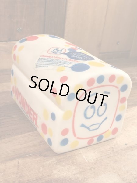 ワンダーブレッド ビンテージ コインバンク アドバタイジングキャラクター 企業物 70年代