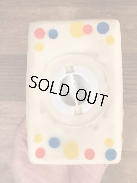 ワンダーブレッド ヴィンテージ 貯金箱 企業キャラクター ソフビ 70’s