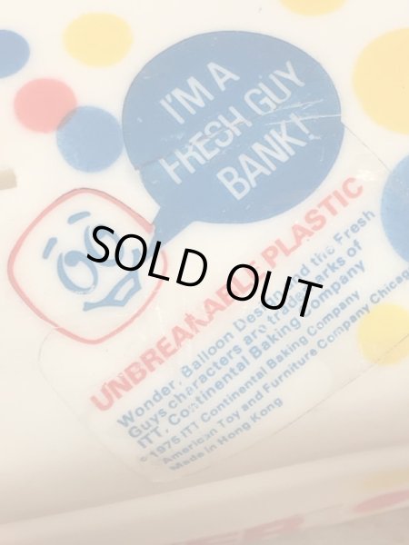 ワンダーブレッド ビンテージ コインバンク アドバタイジングキャラクター 企業物 70年代