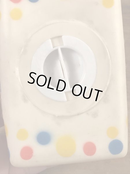 ワンダーブレッド ヴィンテージ 貯金箱 企業キャラクター ソフビ 70’s