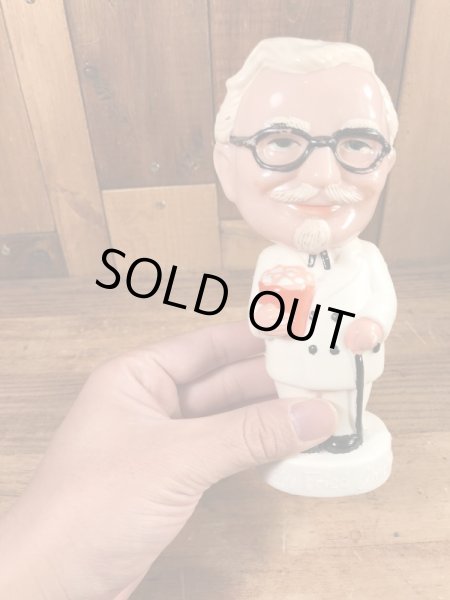 ケンタッキーフライドチキン ヴィンテージ 首振り人形 企業キャラクター カーネルサンダース 60~70’s