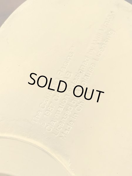 カリフォルニアレーズン　ビンテージ　コインバンクドール　企業キャラクター　ノベルティ　80年代