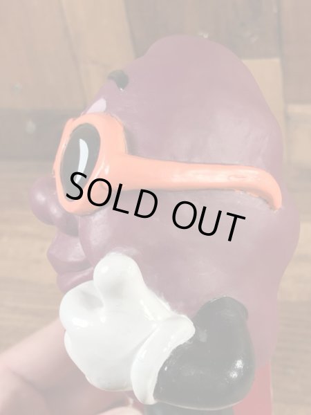 カリフォルニアレーズン　ビンテージ　コインバンクドール　企業キャラクター　ノベルティ　80年代