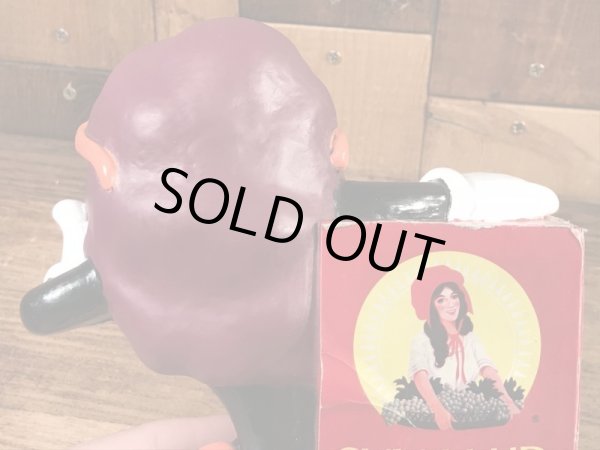 カリフォルニアレーズン　ビンテージ　コインバンクドール　企業キャラクター　ノベルティ　80年代