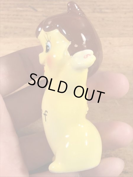 ティー&エフ　ビンテージ　ソルトアンドペッパー　アドバタイジングキャラクター　企業物　60年代