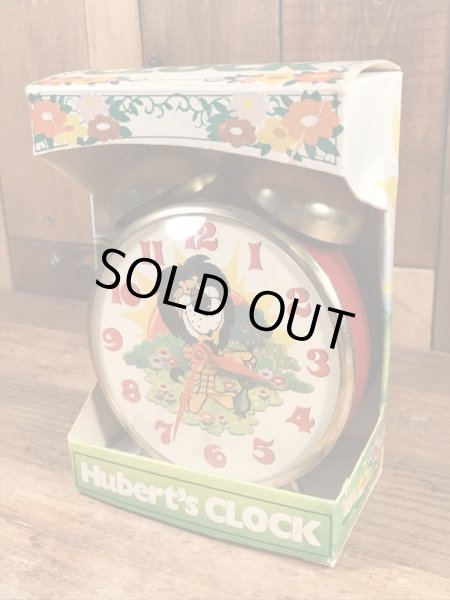 Huberts Lion　ヴィンテージ　目覚まし時計　アドバタイジングキャラクター　企業物　70’s