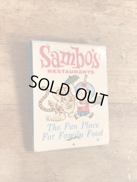 サンボ　ビンテージ　マッチブック　企業キャラクター　50~60年代