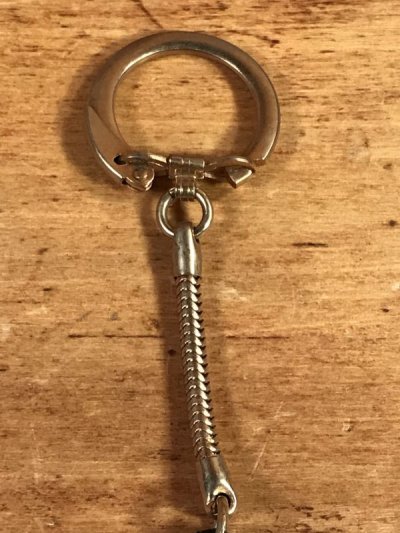 画像1: Esso “Happy Motoring” Key Club Keychain　エッソ　ビンテージ　キーホルダー　60年代