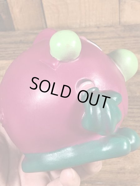 Moola Moola　ヴィンテージ　貯金箱フィギュア　企業キャラクター　ノベルティ　80’s