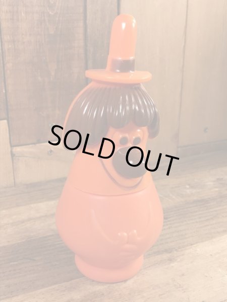 プディングヘッド　ビンテージ　フィギュア　アドバタイジングキャラクター　企業物　60年代