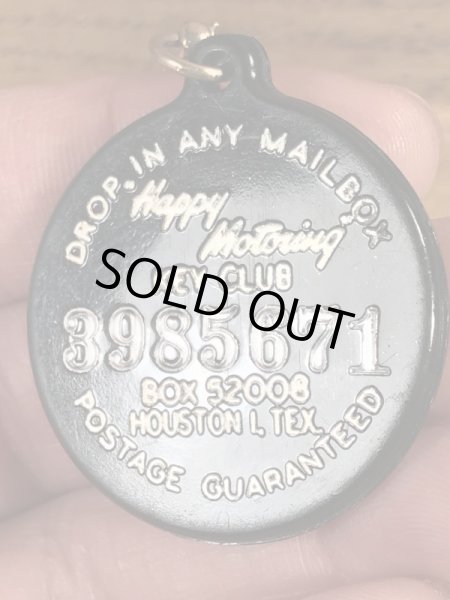 エッソ　ビンテージ　キーホルダー　企業物　60年代