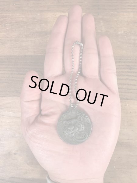 Enco　ヴィンテージ　キーホルダー　企業キャラクター　エッソタイガー　60’s