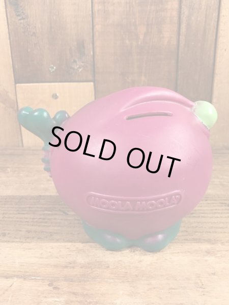 Moola Moola　ヴィンテージ　貯金箱フィギュア　企業キャラクター　ノベルティ　80’s