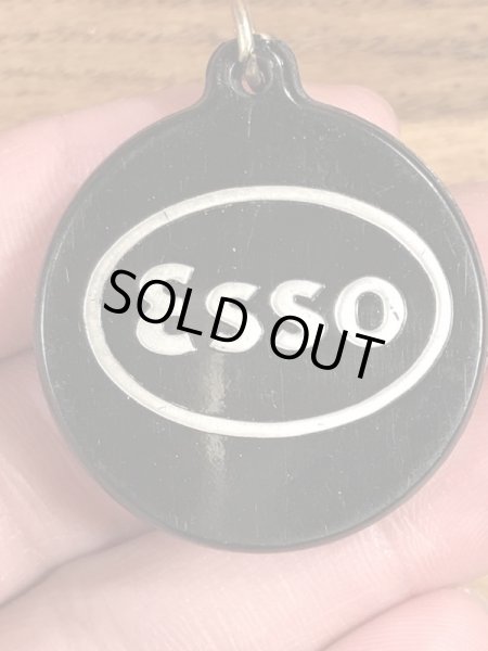 エッソ　ビンテージ　キーホルダー　企業物　60年代