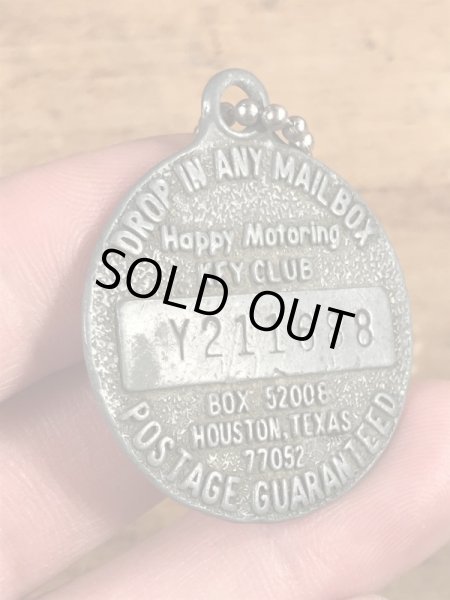 Enco　ヴィンテージ　キーホルダー　企業キャラクター　エッソタイガー　60’s