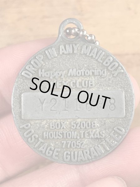 Enco　ヴィンテージ　キーホルダー　企業キャラクター　エッソタイガー　60’s