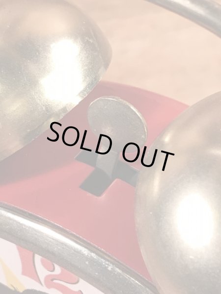 ヒューバートザライオン　ビンテージ　アラームクロック　企業キャラクター　アドバタイジング　70年代