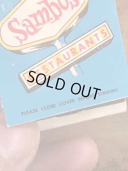 サンボ　ビンテージ　マッチブック　企業キャラクター　50~60年代