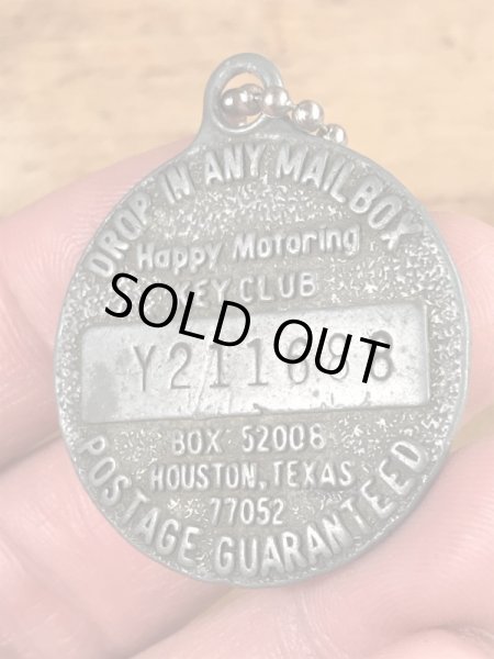 エッソタイガー　ビンテージ　キーチェーン　アドバタイジングキャラクター　企業物　60年代