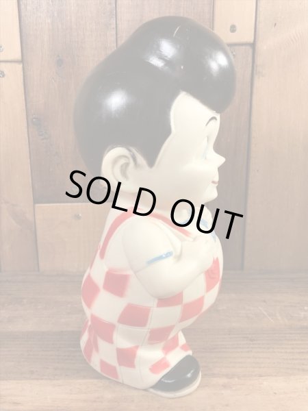 ビッグボーイ　ビンテージ　貯金箱フィギュア　アドバタイジングキャラクター　企業物　50~60年代