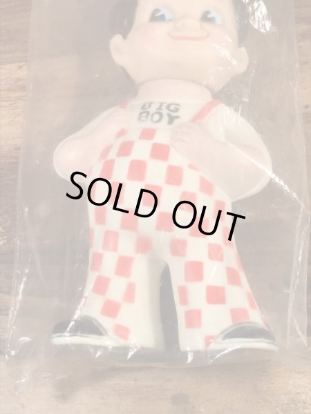 Big Boy　ヴィンテージ　貯金箱フィギュア　企業キャラクター　ソフビフィギュア　70’s