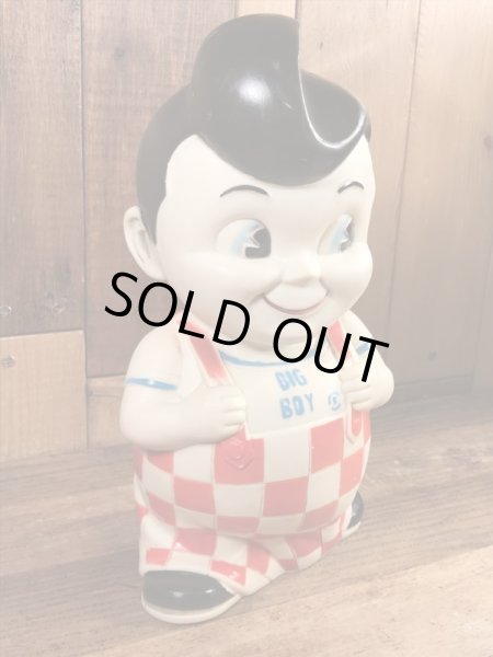 ビッグボーイ　ビンテージ　貯金箱フィギュア　アドバタイジングキャラクター　企業物　50~60年代