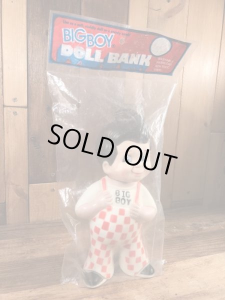 ビッグボーイ　ビンテージ　コインバンクドール　アドバタイジングキャラクター　企業物　70年代